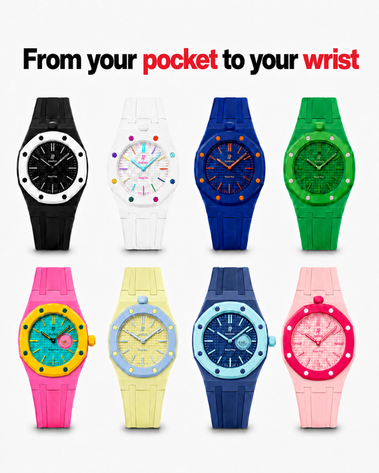 Royal Pop Rubber Strap
